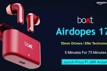 Boat Airdopes 175 TWS Earbuds Appear On Amazon Before India Launch