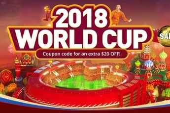 Geekbuying's World Cup Promo Kicks Off - Up to 64% Off & Coupons