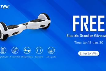 Win 1 of 20 Free Electric Scooters in BESTEK's latest Giveaway