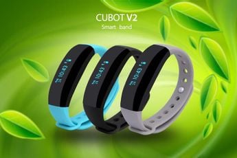 Cubot V2 challenges Mi Band 2 in the pedometer accuracy test