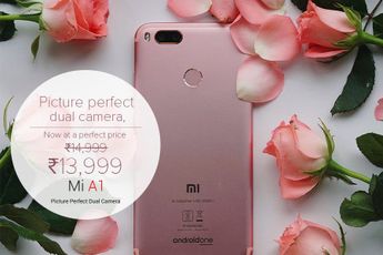 Xiaomi Mi A1 receives a permanent price cut in India, now available for Rs. 13,999