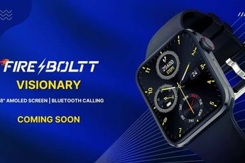 Fire-Boltt Visionary Smartwatch With Beautiful Design Lands In India