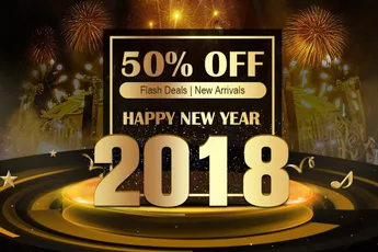 Geekbuying's Happy New Year Promo Kicks Off - Up to 50% Off