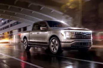 Ford F-150 Lightning electric truck has a larger battery and better 320-mile EPA range