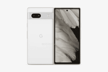 Google Pixel 7a renders reveal it uses a straight screen with a center punch-hole