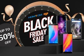 HOMTOM phones are up to 50% off for Black Friday and Cyber Monday