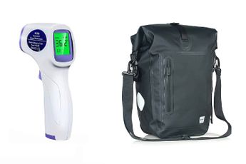 Infrared Thermometer & 10L Bicycle Trunk Bag on Sale at AliExpress