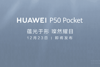 First look at the Huawei P50 Pocket - starts appointment on JD.com