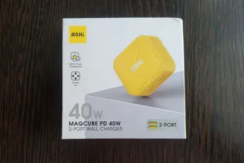 AOHi 40W / 30W Wall Charger Review: Stylish Look and Acceptable Performance