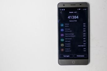 The Elephone P7000 scores 41,000 AnTuTu points