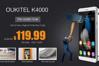 OUKITEL K8 now up for Pre-orders at $127.99 (14 Units for 50% Off)