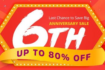 Geekbuying's 6th Anniversary Promo Begins - Up to 80% Off!