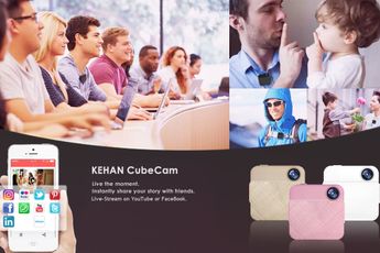 CubeCam Wearable Camera for live-streaming - A novelty Christmas Gift?