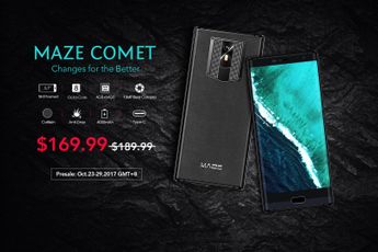 Maze Comet Business Phone with 18:9 Display Aspect Ratio now on Presale