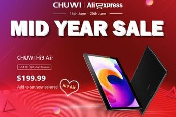 Grab the 4G LTE enabled tablet Chuwi Hi 9 Air cheaper in the mid-year sales