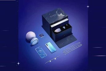 Oppo Reno7 series gift box brings special case and starry sky projection lamp