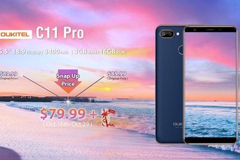 OUKITEL C11 Pro already in the presales priced at $79.99