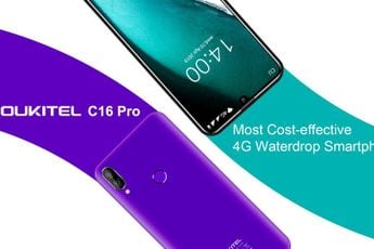 New OUKITEL C16 Pro released as the cheapest 4G waterdrop phone