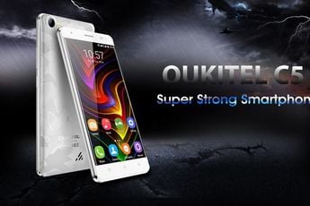 Oukitel C5 - lite version of the C5 Pro without 4G support