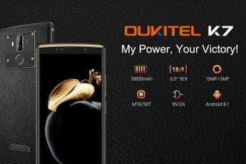 First hands-on video for the 10.000 mAh OUKITEL K7