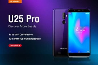 OUKITEL U25 Pro Main Specs Confirmed, 4GB/64GB Memory with Sony IMX135 13MP Camera