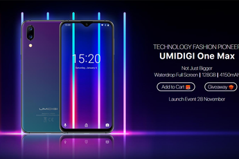 UMIDIGI One Max to Launch on November 28, Giveaway Already Up