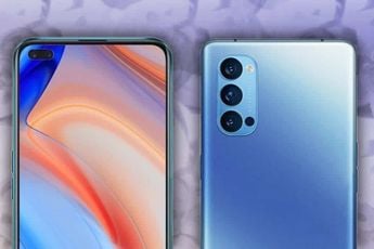 Oppo Reno4 and Reno4 Pro surface in leaked live photos