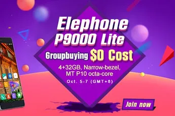 Elephone P9000 Lite on sale at Tomtop