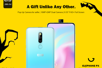 ELEPHONE PX with pop-up cam on sale from Gearbest