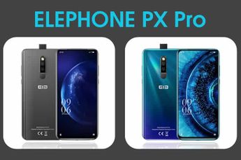 Take a glimpse at the full design of ELEPHONE PX Pro