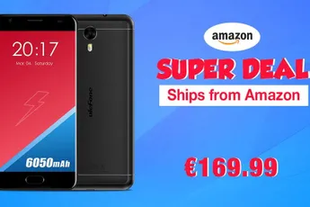 Ulefone Power 2 flash deal on Amazon for 169.99 euros
