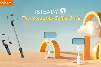 Hohem iSteady Q Selfie Stick with Multiple Usage and Smart Stabilization: released for just $39.99