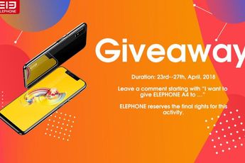 Get  an Elephone A4 for free in their Facebook giveaway event