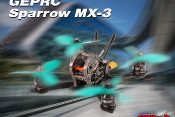 Discount coupon for the GEPRC Sparrow MX-3 racing drone