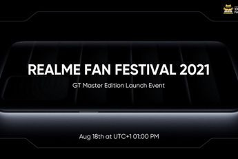 Realme GT Master Edition series and other products coming on August 18th