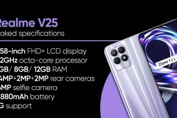 Realme V25 Gets Listed On TENAA, Specifications & Design Revealed