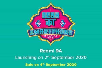 Redmi 9A ‘Desh Ka Smartphone’ Launching in India on September 2