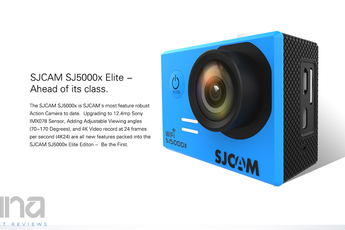 SJCAM SJ5000X Elite Sony action camera specifications announced