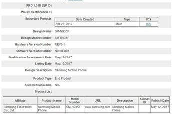 Samsung Galaxy Note 7R receives Bluetooth SIG certification