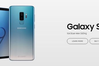 Samsung Galaxy S9/S9+ gradient ice blue colour option released