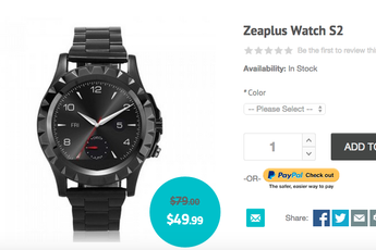 Zeaplus S2 wearable costs just $49