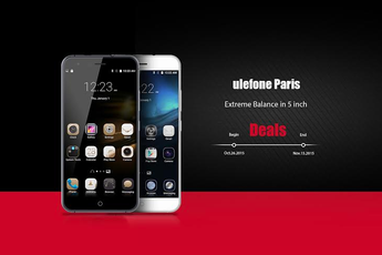 Ulefone Paris smartphone with flip cover and tempered glass screen protector for $149.99 now through November 15th