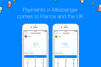 Facebook cancels Messenger Payments service in UK and France