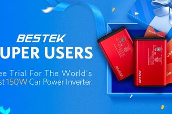 BESTEK Super Users- Free trial for the world’s best 150w car power inverter