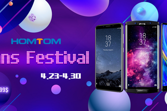 HOMTOM Fans Festival at Tomtop - Starting at $47.99