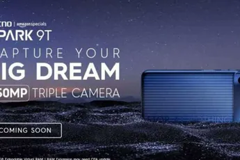 Tecno Spark 9T Gets Listed On Amazon, India Launch Date Still A Mystery