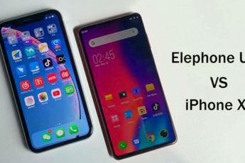 More details about ELEPHONE U2's screen + iPhone XR comparison