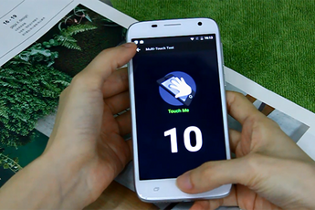 Uhans A101 has a 10-point multitouch screen