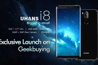 UHANS i8 exclusive launch reveals Face ID recognition tech