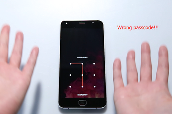 How to reset the UMI Touch when you forget the password?